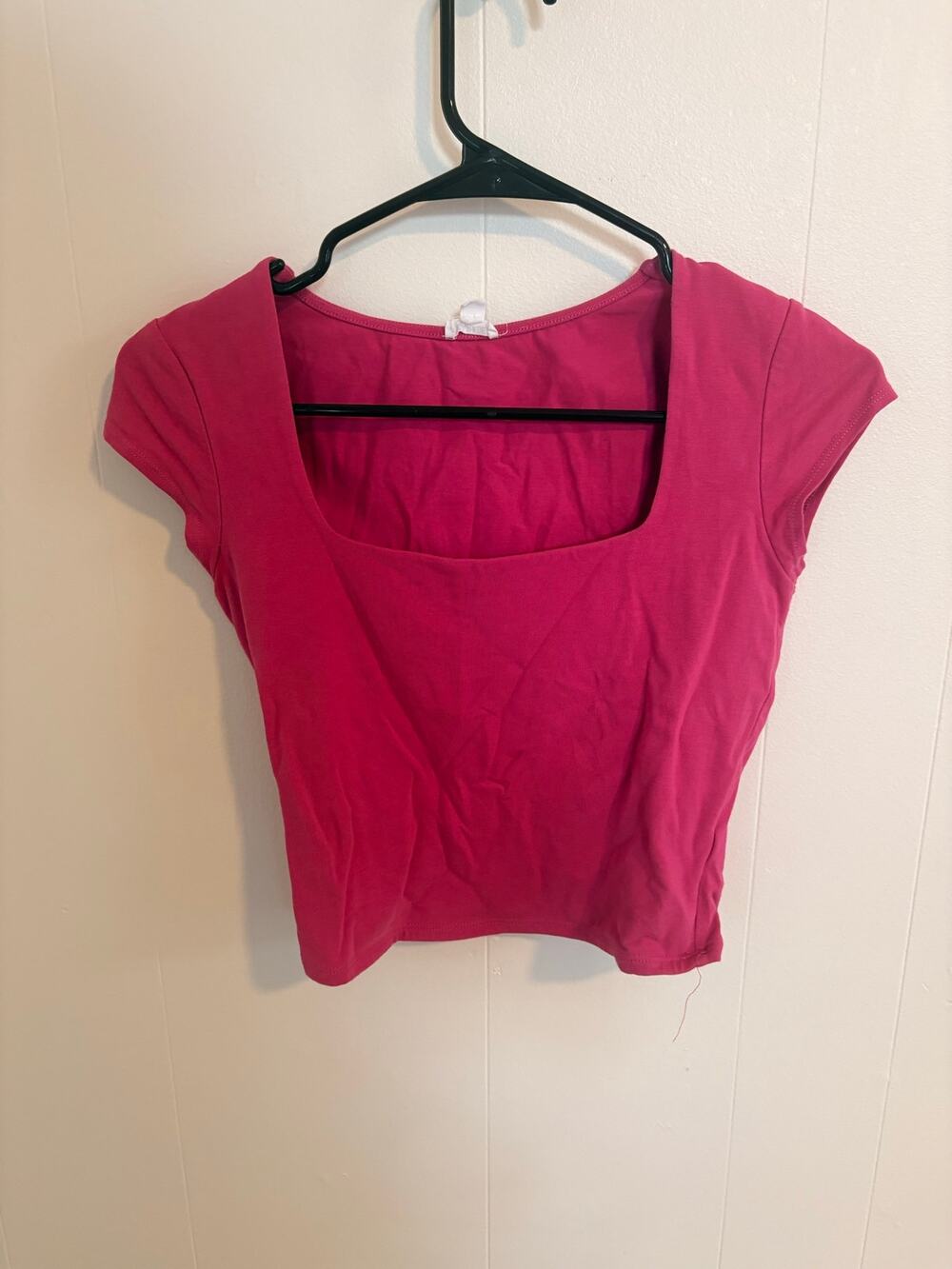Square neck top